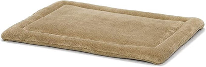 MidWest Homes for Pets XS QuietTime Taupe Micro Terry Pet Bed, Ultra-Soft & Cushioned Crate Pad for 22-inch Crates, Machine Washable, for Small Dogs & Cats