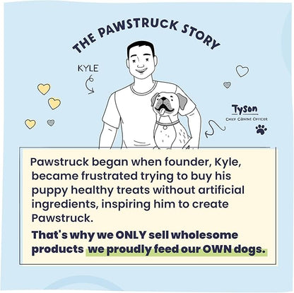 Pawstruck All-Natural 4" Bully Stick Rings for Dogs - Rawhide-Free, 100% Beef, Single Ingredient Dental Chew Bones - Fully Digestible, Low Odor - Bulk 25 Pack - Packaging May Vary