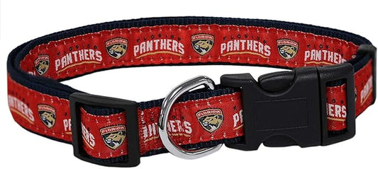 Pets First NHL Collar for Dogs & Cats. Adjustable, Cute, & Stylish! The Ultimate Hockey Fan Collar!