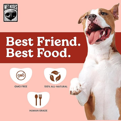 Wet Noses Organic Crunchy Dog Treats – All-Natural, Human-Grade, Non-GMO, Healthy Training & Delicious Snacks for Dogs, for All Dog Sizes & Breeds –Roasted Beef, 14oz (2 Pack)