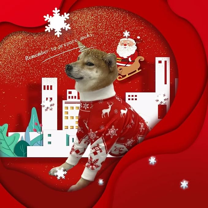Xqpetlihai Dog Onesie Surgery Recovery Suit for Medium Large Dogs Recovery Shirt for Abdominal Wounds or Skin Diseases Bodysuit Dogs Pajamas(CH,XS)