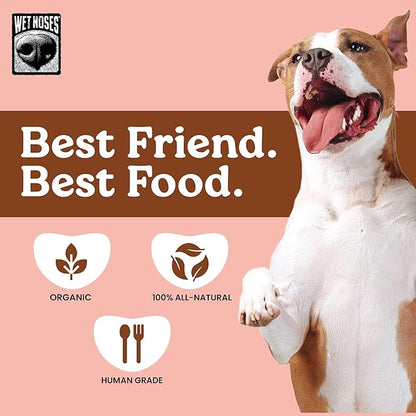 Wet Noses Training Treats – All-Natural, Human-Grade, Non-GMO, Healthy Training & Delicious Snacks for Dogs, for All Dog Sizes & Breeds – Peanut Butter, 14oz (2 Pack)