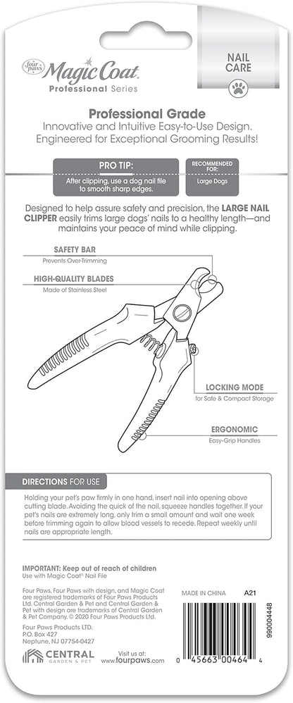 Four Paws Magic Coat Professional Series Grooming Brushes for Dogs & Cats l Trimmers, Nail Clippers, & Brushes Dog & Cat (Packaging May Vary)