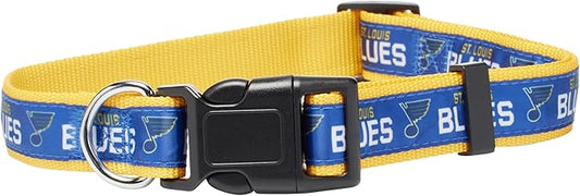 Pets First NHL Collar for Dogs & Cats. Adjustable, Cute, & Stylish! The Ultimate Hockey Fan Collar!