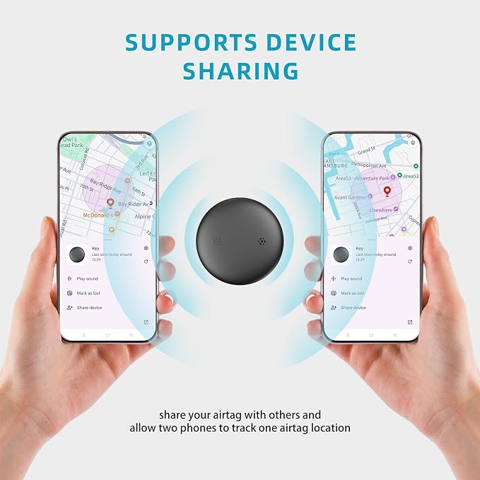 Android Smart GPS Dog Collar, Mini Pet Activity Tracker No Monthly fee | GPS Cat Collar Android Finder Tag, Anti-Lost Locator for Pets, Kids, Vehicles, items 1 Pack