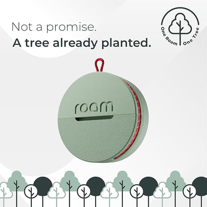 ROAM SMART TRACKER: Built in Elastic Strap, Free Global Tracking, Waterproof, Alerts, Made with Recyclable Plastic (Works with Apple Find My & Android Find Hub) (Assorted, Set of 6)