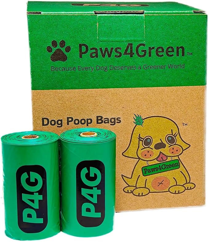 100% Certified Home Compostable Poop Bags (270 Count 18 Rolls), Plant Based, Extra Thick (20 Micron), Leak Proof, Unscented Standard Size 9 X 13'', ASTM D6400 & EN 13432 Compliant