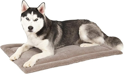 Petmate Aspen Pet Rectangular Kennel Mat, Dark Gray, for 40' Crates