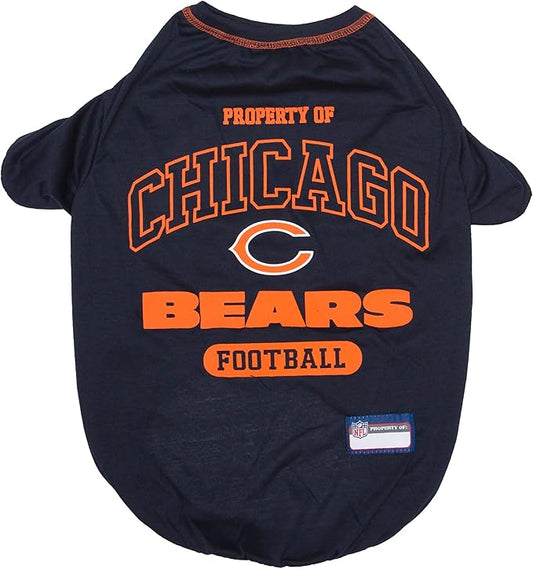 NFL Chicago Cubs Dog T-Shirt for Pets, Size X-Large. Officially Licensed Pet Shirt with Team Logo, Soft Stretchable Comfort Fit Apparel for Dogs & Cats