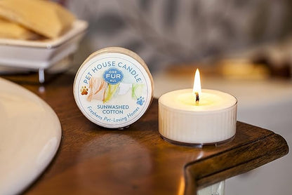Pet House Mini Candles for Pet Odor Made with Natural Soy Wax, Plant Based, Dog and Cat Friendly Scented, Variety Pack of 10