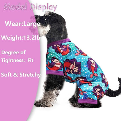 Dog Clothes for Small Dogs Girl BoyDog Pajamas Spring Summer Cute Soft Puppy Pjs Clothes Doggie Onesies Cat Pet Jammies Outfit (X-Small)