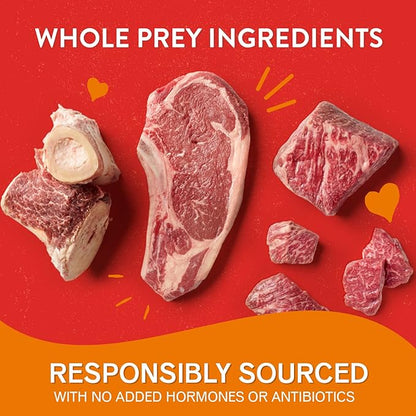 Stella & Chewy's Freeze-Dried Raw Lil' Bites Itty Bitty Beef Recipe Small Breed Dog Food, 7 oz. Bag (Beef)