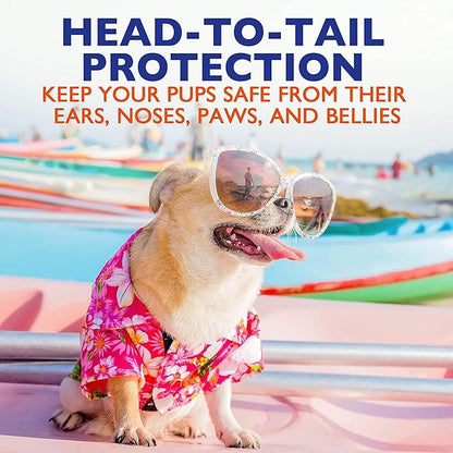 EBPP Dog Sunscreen Sun Skin Protector Spray 8 fl oz - Safe for All Breeds with No Zinc Oxide - Pet Protection and Moisturizer for Skin, Coat, Nose, Ears