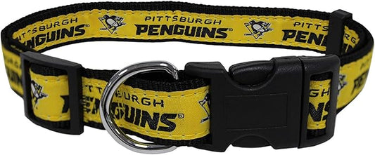 Pets First NHL Collar for Dogs & Cats. Adjustable, Cute, & Stylish! The Ultimate Hockey Fan Collar!