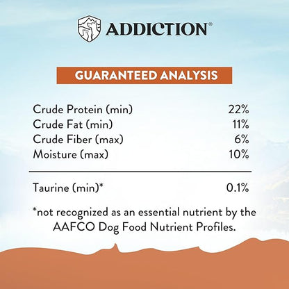 Addiction Wild Kangaroo & Apples Dry Dog Food - Limited Ingredient, Novel Protein for Dogs with Allergies, Grain-Free - Support Muscle Development & Manage Weight - Made in New Zealand 20lb