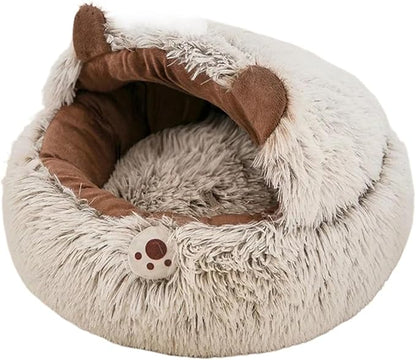 Super Soft Washable Plush Pet Bed, Deep Sleep Kennel Sofa for Chihuahua & Cats, Home Basket Litter Mat(1,65cm)