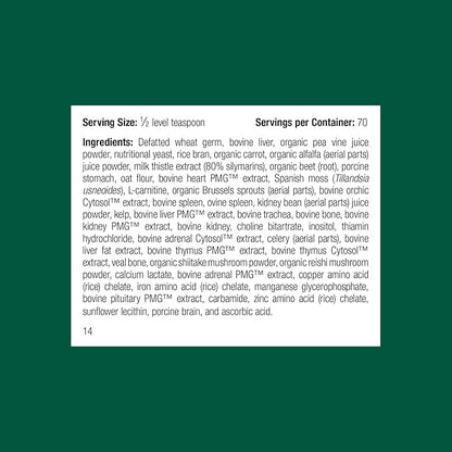 Standard Process Inc. Whole Body, Multisystem Support Supplement for Canines - Nutritional Powder for Daily Health Maintenance - 100 g