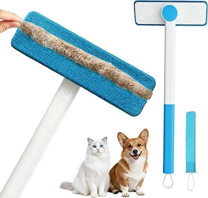 Pet Cat Hair Remover for Furniture Couch, Reusable Pet Hair Remover Brush | Upgraded 3 in 1 Pet Fur Hair Removal Remover Cleaner