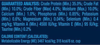 9Lives Plus High Protein Dry Cat Food, 3.15 lb. Bag (Pack of 4)
