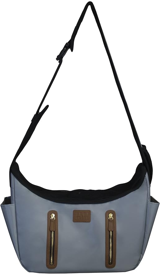 Pet Gear Tote/Sling Carrier for Cats/Dogs, Storage Pocket, Removable Washable Liner, Zippered Top and Mesh Windows, Fog, Sling