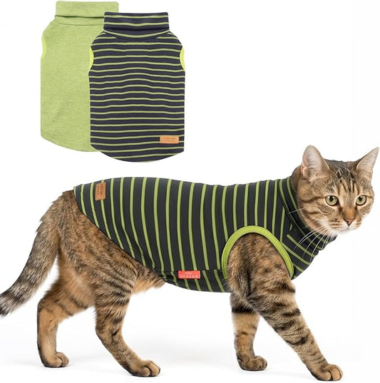 KYEESE 2Pack Dog Sweater Stretchy Dogs Clothes Dog Sweaters for Small Dogs Male Soft Pets Clothes Warm Pet Coats Turtleneck Small Pet Sweaters Pullover Pets Sweatshirt