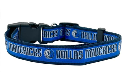 Pets First NBA PET Collar DALLAS MAVERICKS Dog Collar, Size Small Basketball Team Collar for Dogs & Cats. A Shiny & Colorful Dog & Cat Collar Licensed by the NBA