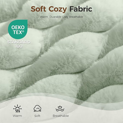 Orthopedic Dog Bed for Large Dog, Waterproof Pet Bed for Crate,Non-Slip Bottom and Egg-Crate Foam with Removable Washable Cover Crate Bed,Green,35"x22"x3"