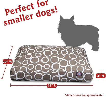 Majestic Pet Fusion Mocha Small Rectangle Pet Bed