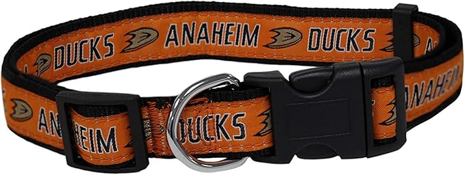 Pets First NHL Collar for Dogs & Cats. Adjustable, Cute, & Stylish! The Ultimate Hockey Fan Collar!