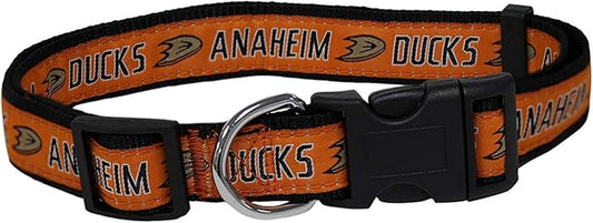 Pets First NHL Collar for Dogs & Cats. Adjustable, Cute, & Stylish! The Ultimate Hockey Fan Collar!