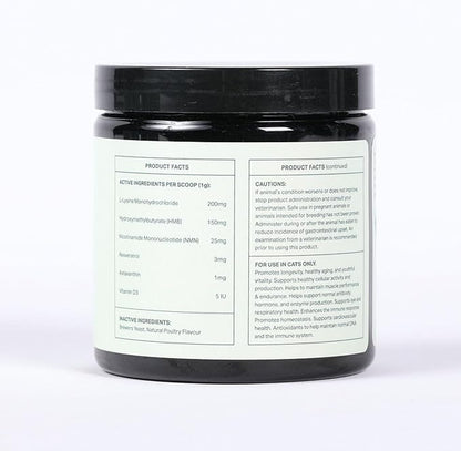 Longevity+ Cat Health Supplement - Immune Support, Muscle Strength, and Respiratory Health - 90 Servings
