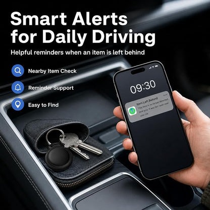 GPS Tracker for Vehicles – No SIM Required, Hidden Magnetic Car Tracker, Real-Time GPS Tracking for Kids, Car, Pets, No Monthly Fee, Works with Apple Find My, 2026 Upgraded (HITAG-2)