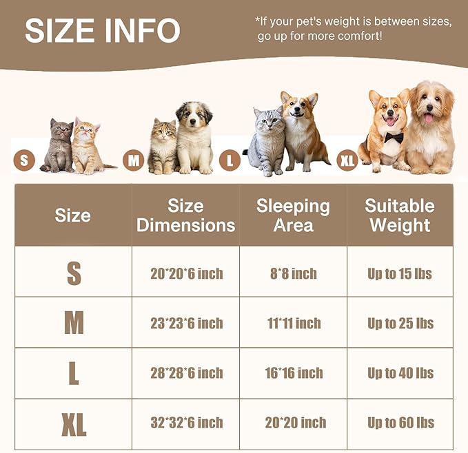 ShinHye Dog Bed for Small Dogs & Cats, Washable Calming Round Pet Bed with Non-Slip Bottom, Soft Indoor Puppy Bed(LX-Grey-32x32)
