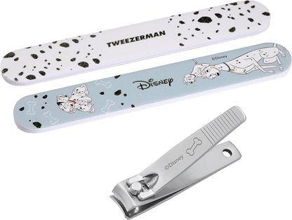 Tweezerman Disney's 101 Dalmatians Manicure Kit - Fingernail Clipper with Two Nail Files