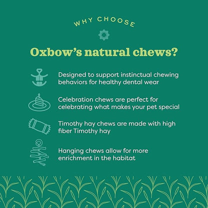 Oxbow Timothy Hay Hide & Seek Mat, Small – Rabbit & Guinea Pig Toys for Chewing & Relaxation, Enrichment for Bunny, Hamster, Chinchilla, Rat, Timothy Hay Small Animal Cage Accessories