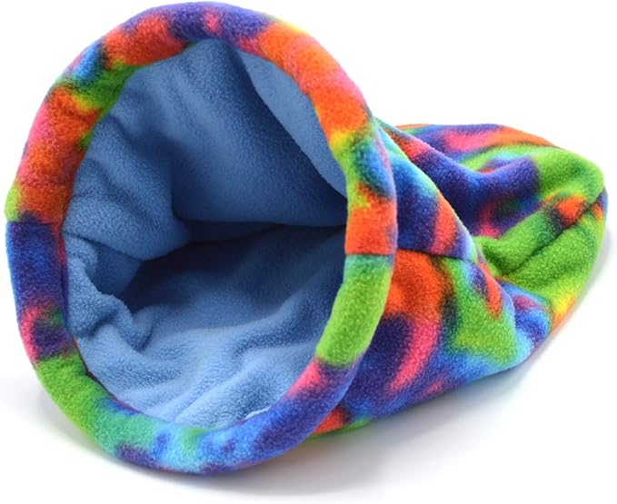 Oxbow Enriched Life Cozy Cave, Large, Guinea Pig Hideout, Bunny Hideaway, Rabbit Bed, Polar Fleece Small Animal Hideout for Guinea Pig Cage, Bunny Enrichment, Rat & Chinchilla Habitat Accessory