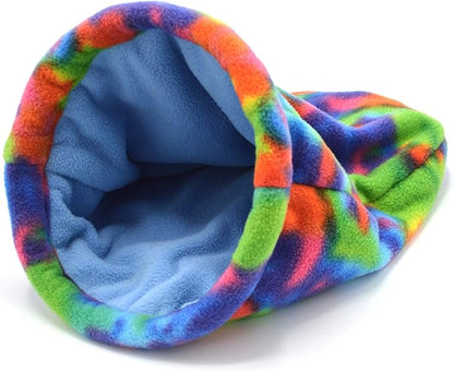 Oxbow Enriched Life Cozy Cave, Large, Guinea Pig Hideout, Bunny Hideaway, Rabbit Bed, Polar Fleece Small Animal Hideout for Guinea Pig Cage, Bunny Enrichment, Rat & Chinchilla Habitat Accessory