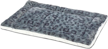 MidWest Homes for Pets Reversible Pet Bed; Machine Washable; Great for Large Dog Breeds; Spotted Gray; 42"; 40242-FVGYS