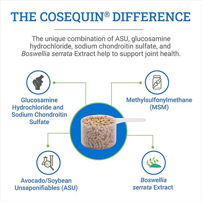 Nutramax Cosequin ASU Pellets Joint Health Supplement for Horses - Pellets with Glucosamine and Chondroitin,3.1 lbs