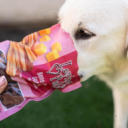 Loving Pets Soft Jerky Dog Treats – Real USA-Sourced Meat Dog Snacks for Training, Puppies & Everyday Reward – Soft, Chewy Dog Treats for Small, Medium & Large Dogs – Wheat & Corn Free