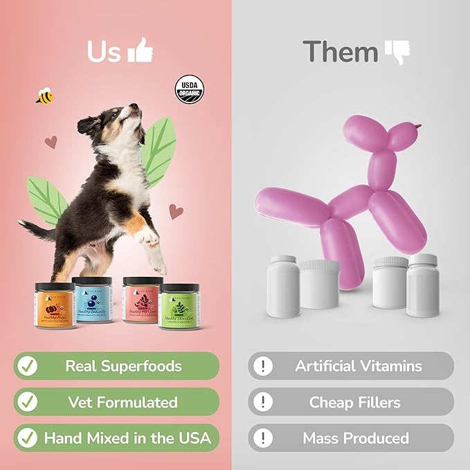 kin+kind Skin and Coat Supplement for Dogs & Cats – Natural Vitamin Supplements with Organic Ingredients for Shiny Fur, Moisturized Skin & Overall Pet Wellness – Dog Essentials & Cat Essentials – 8oz