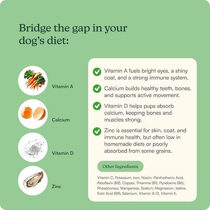 Reggie Morning Multivitamins for Dogs | Daily Dog Vitamin Chews with Vitamins & Minerals for Immunity, Heart, Skin, Coat, Joints & Digestion | Vet-Approved, Natural Dog Supplement | 60 Soft Chews