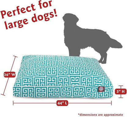 Majestic Pet Towers Rectangle Pet Bed - Pacific - Large