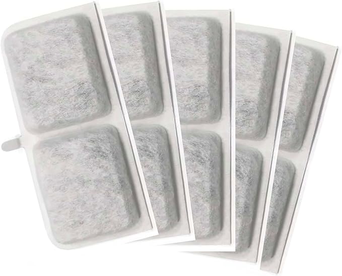 Double Cat™ Automatic Pet Water Dispenser Filters x5 (Filter Set, Box of 5 Filters)