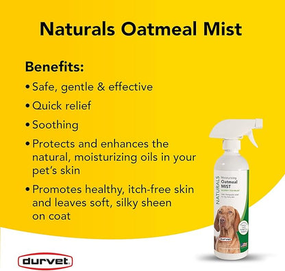 Durvet Naturals Oatmeal Mist, 17-Ounce