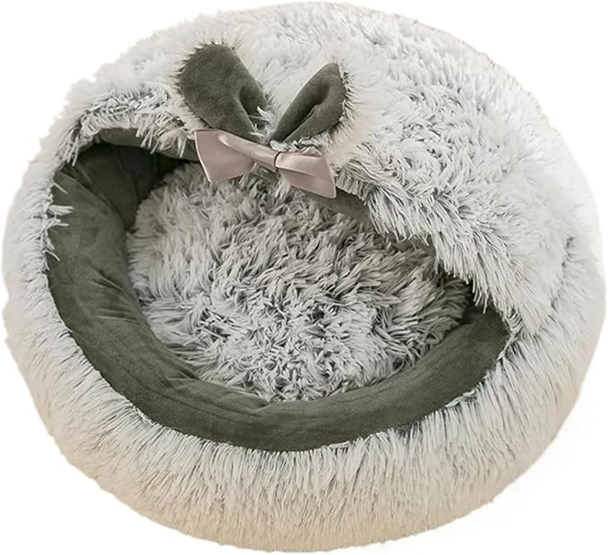 Super Soft Washable Plush Pet Bed, Deep Sleep Kennel Sofa for Chihuahua & Cats, Home Basket Litter Mat(2,50cm)