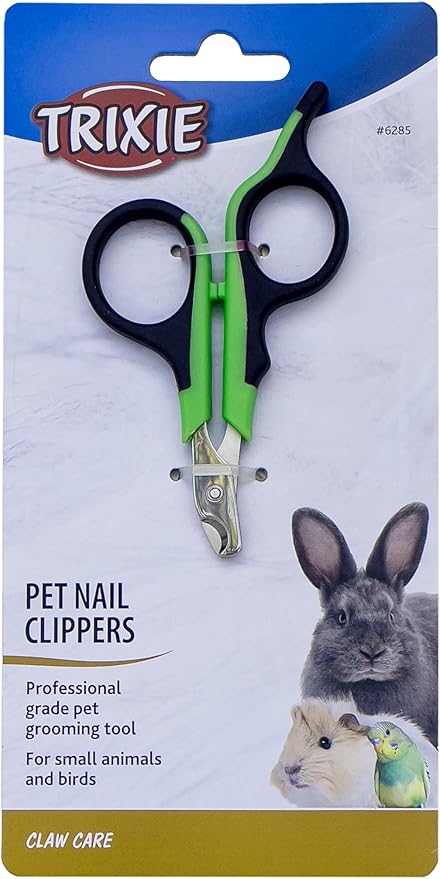 TRIXIE Pet Grooming Nail Clippers, for Small Dogs, Cats, Small Animals, and Birds, 3" (8cm)