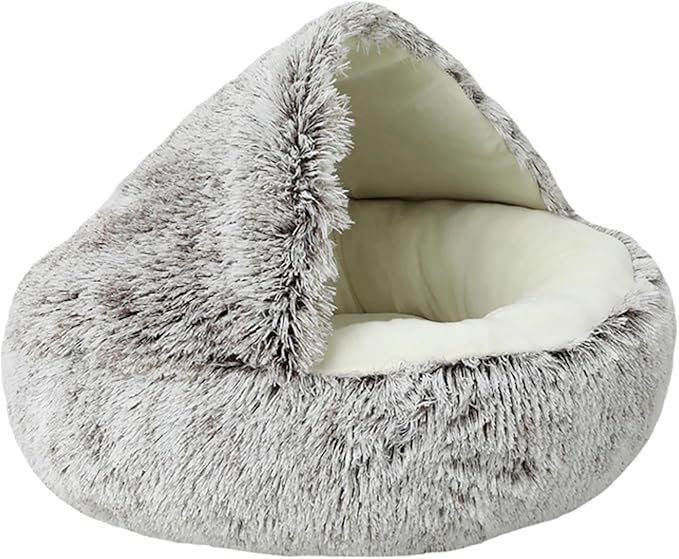 Cat Houses,Cat Beds for Indoor Cats,Cat Sleeping Bag,Small Cat Bed,Cat Condo,Cat Houses & Condos,Winter Warm Shell Semi-Closed Cat Litter Box,Pet Cat Bed,Semi-Enclosed Cat Litter Box