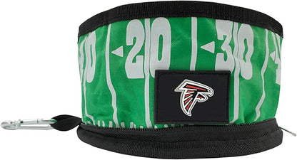 Pets First NFL Collapsible Pet Bowl
