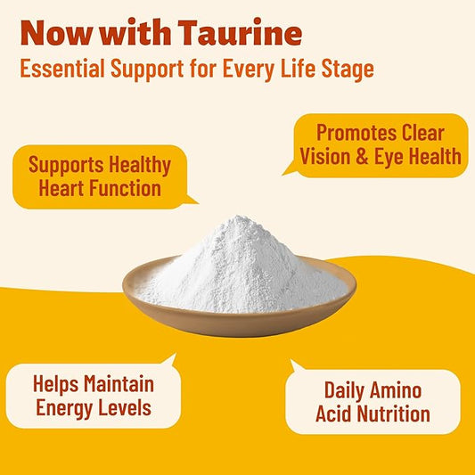330 Bites Vitamins Supplements and Taurine for Dogs - Multivitamin for Dog Chewables with Glucosamine,Omega 3,MSM - Support Hip & Joint,Skin and Coat,Immunity,Digestive Health